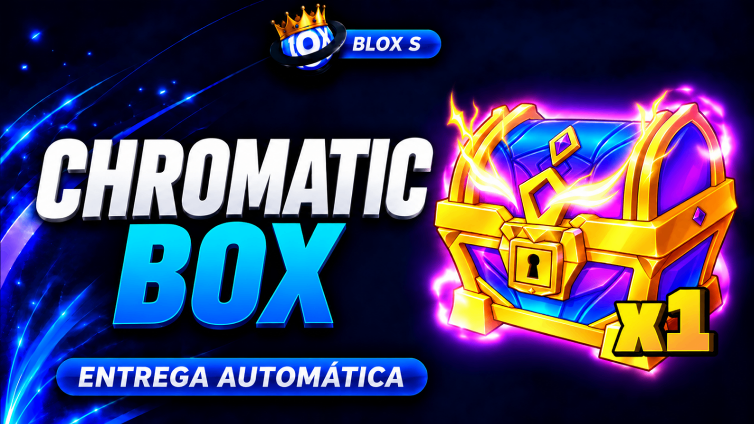 1X Chromatic Box ( DIRETO Na Sua Conta) [199 Robux]