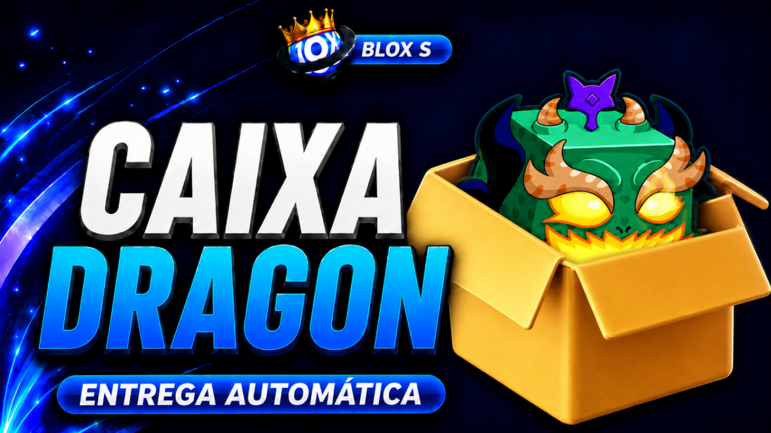 CAIXA DRAGON POR UM PREÇO INSANO DE BARATO ⭐🤩✨