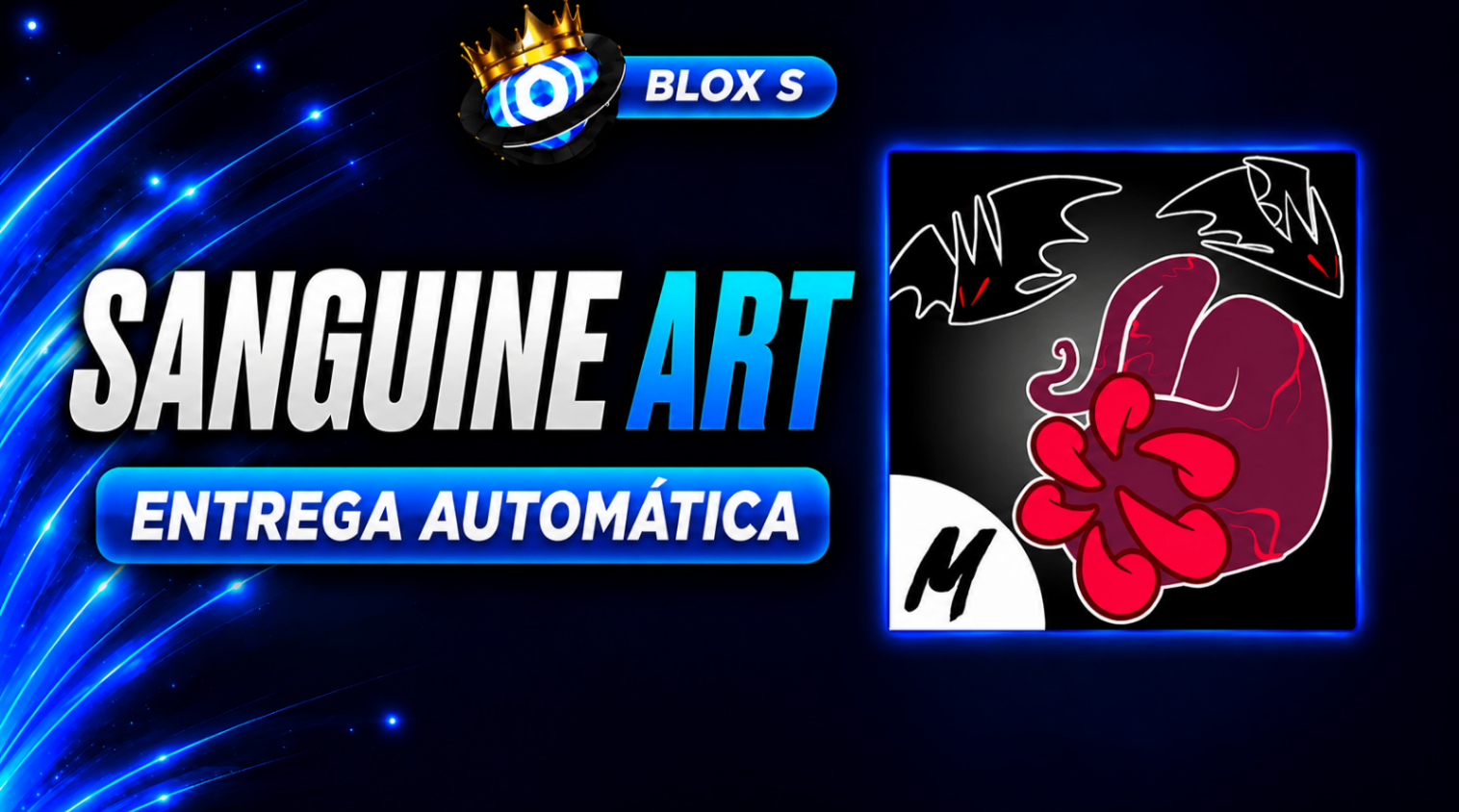 GOD + SANGUINE ART + LEVEL MAX