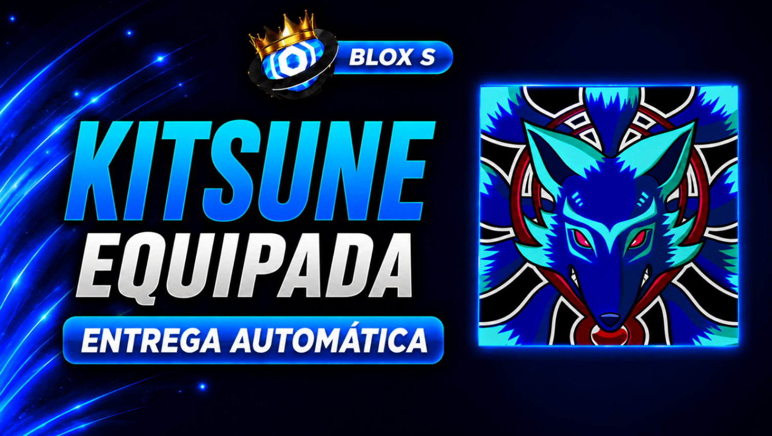 [PROMOÇAO] GOD + CDK + KITSUNE EQUIPADA